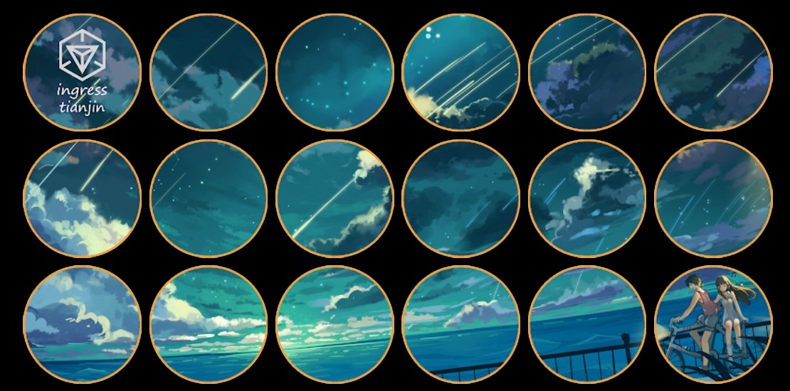 星空下的狗粮